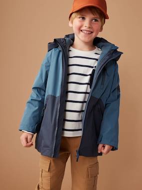 Garçon-Manteau, veste-Manteau, parka-Parka technique 3 en 1 garçon