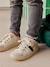Baskets en cuir enfant écru - vertbaudet enfant 
