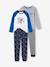 Lot de 2 pyjamas garçon space explorer bleu électrique - vertbaudet enfant 