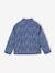 Padded Floral Jacket with Sherpa Lining, for Girls printed blue - vertbaudet enfant 