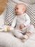 Salopette en tricot bébé beige chiné - vertbaudet enfant 