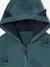 Sweat zippé capuche à oreilles sport garçon vert d'eau - vertbaudet enfant 