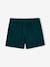 Jupe-short fille en velours effet portefeuille bleu canard+rouge+vert anglais+vieux rose - vertbaudet enfant 