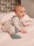 Knitted Dungarees with Frilly Straps for Babies marl beige - vertbaudet enfant 
