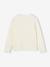Cardigan in Lightweight Openwork Knit for Girls ecru+sage green - vertbaudet enfant 