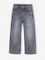 Jean fille large bleu moyen+denim black+denim bleached+denim brut+denim gris+stone - vertbaudet enfant 