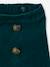 Jupe-short fille en velours effet portefeuille bleu canard+rouge+vert anglais+vieux rose - vertbaudet enfant 