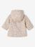 Floral Hooded Raincoat, Lined, for Baby Girls night blue+printed pink - vertbaudet enfant 