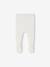 Footed Trousers in Cotton/Wool Knit marl beige+white - vertbaudet enfant 