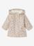 Floral Hooded Raincoat, Lined, for Baby Girls night blue+printed pink - vertbaudet enfant 