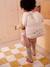 Bunny Rabbit Pre-School Backpack in Faux Fur ecru - vertbaudet enfant 