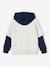 Sports Sweatshirt with Double Sleeves, Ball in Relief, for Boys fir green+marl white - vertbaudet enfant 