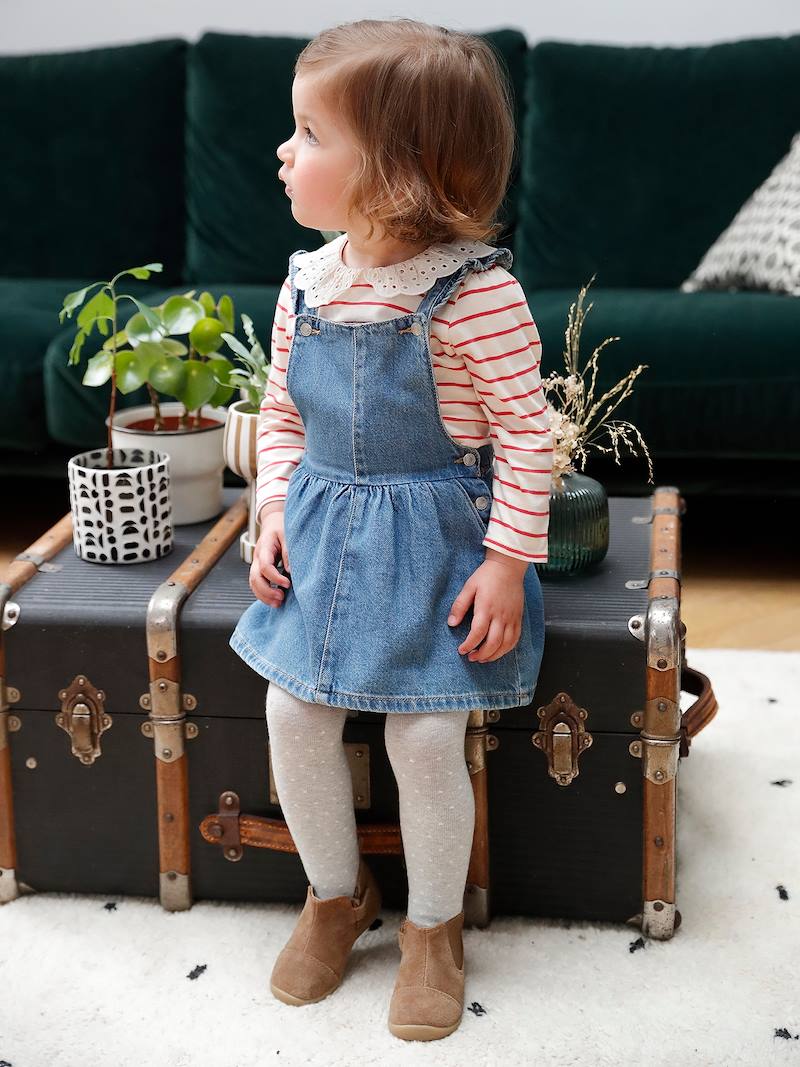 Cute Summer Dungaree Style Baby Dress