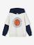 Sports Sweatshirt with Double Sleeves, Ball in Relief, for Boys fir green+marl white - vertbaudet enfant 