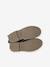 Boots enfant fille cuir élastiquées et zippées marine+or - vertbaudet enfant 