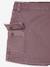 Skort with Cargo Pocket, for Girls mauve - vertbaudet enfant 