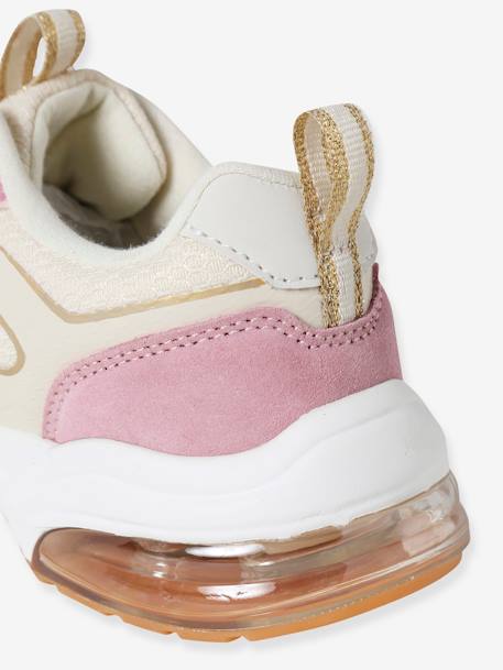 Baskets enfant fille synthétique élastiquées lot rose - vertbaudet enfant 