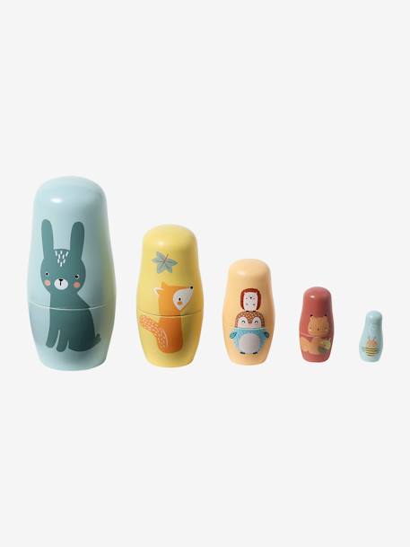Boîtes gigognes animaux vert - vertbaudet enfant 