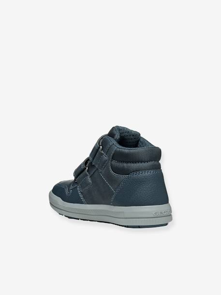 J Arzach Boy's GEOX® high-top velcro sneakers navy blue - vertbaudet enfant 