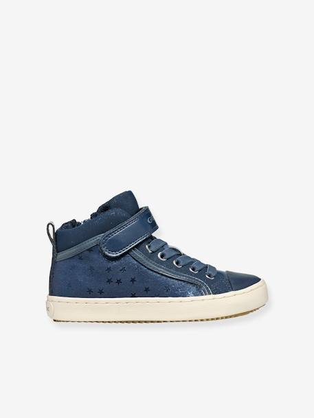 J Kalispera Fille GEOX® high-top sneakers deep blue - vertbaudet enfant 