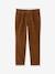 CYRILLUS corduroy chino pants brown - vertbaudet enfant 