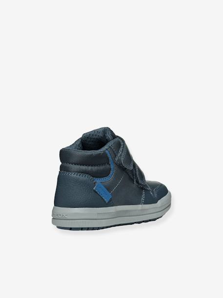 J Arzach Boy's GEOX® high-top velcro sneakers navy blue - vertbaudet enfant 