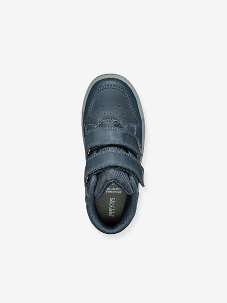 J Arzach Boy's GEOX® high-top velcro sneakers navy blue - vertbaudet enfant 