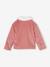 Corduroy Jacket Lined in Faux Fur, for Girls blush - vertbaudet enfant 