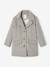 Chequered Coat in Woollen Cloth for Girls chequered grey - vertbaudet enfant 