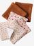 Pack of 6 Washable Wipes grey blue+hazel+mocha - vertbaudet enfant 