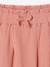 Jupe en jersey côtelé rose - vertbaudet enfant 
