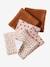 Pack of 6 Washable Wipes grey blue+hazel+mocha - vertbaudet enfant 