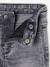 Jean fille slim morphologik tour de hanches fin bleu foncé+bleu moyen+denim bleached+denim gris+gris - vertbaudet enfant 