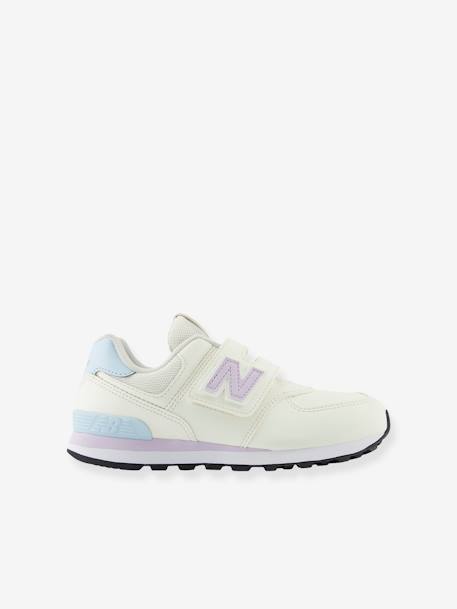 Kids' scratched baskets PV574KID NEW BALANCE® white - vertbaudet enfant 
