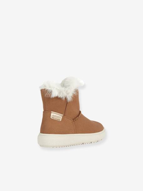 J Theleven Girl GEOX® fur-lined boots camel - vertbaudet enfant 