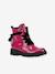 CASEY lace-up ankle boots for girls GEOX fuchsia - vertbaudet enfant 