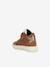 J Theleven Girl GEOX® high-top velcro sneakers for kids camel - vertbaudet enfant 