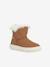 J Theleven Girl GEOX® fur-lined boots camel - vertbaudet enfant 