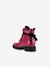 CASEY lace-up ankle boots for girls GEOX fuchsia - vertbaudet enfant 