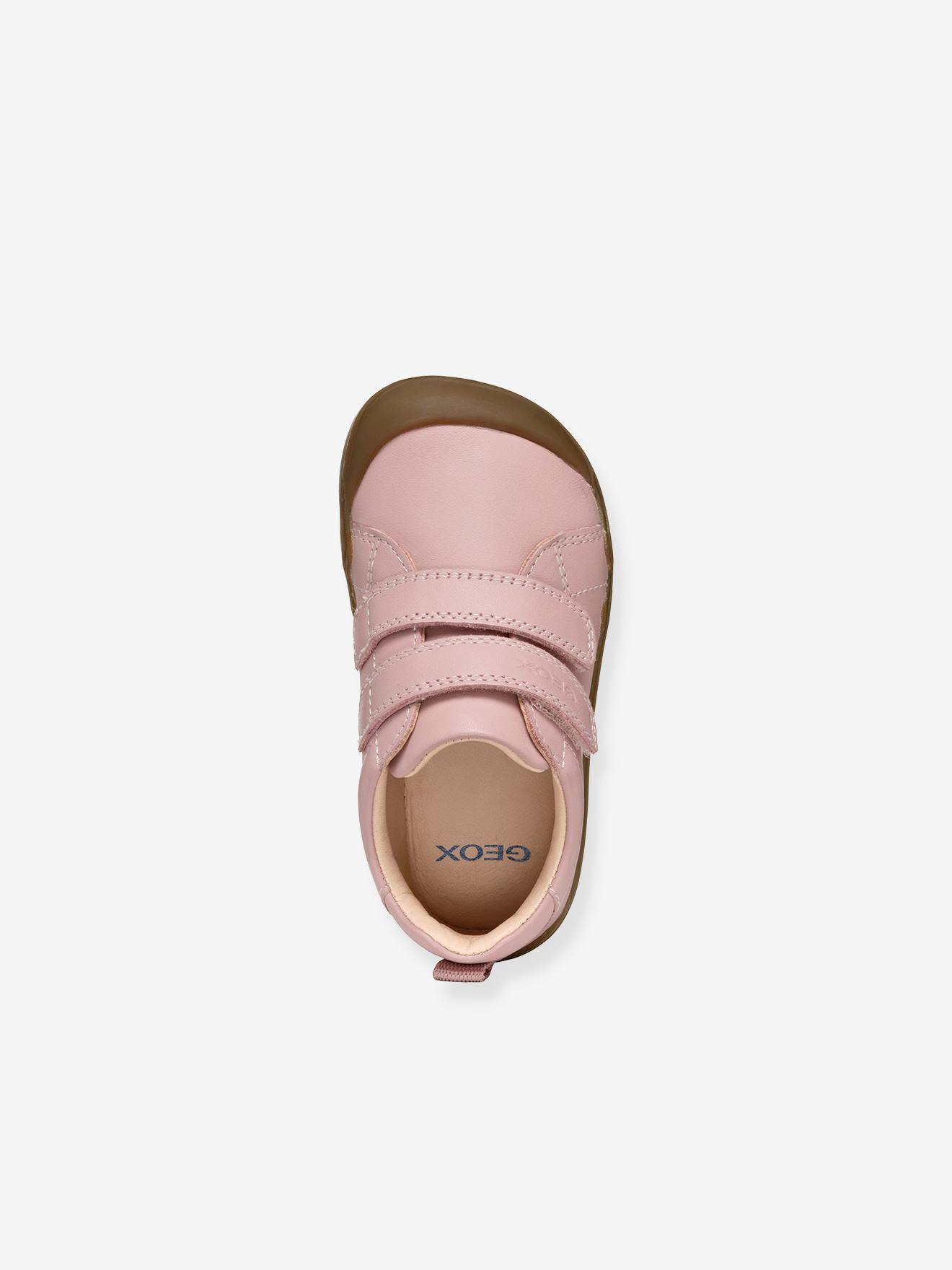 Baskets Geox Steppieup B4663A Pour Fille - Rose, Cuir Nappa, Semelle Flexible Type 'pieds Nus' - 2