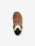 J Theleven Girl GEOX® high-top velcro sneakers for kids camel - vertbaudet enfant 