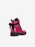 CASEY lace-up ankle boots for girls GEOX fuchsia - vertbaudet enfant 