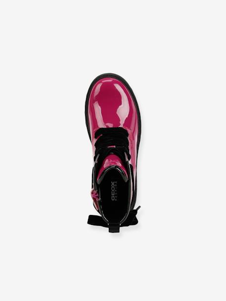 CASEY lace-up ankle boots for girls GEOX fuchsia - vertbaudet enfant 