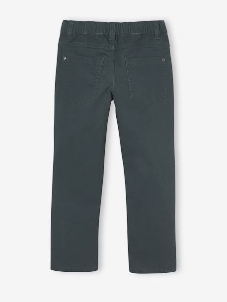 Pantalon garçon indestructible facile à enfiler beige+bleu nuit+kaki+vert sauge - vertbaudet enfant 
