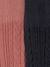 Pack of 2 Pairs of Fancy Cable Knit Tights for Girls aubergine+blush - vertbaudet enfant 