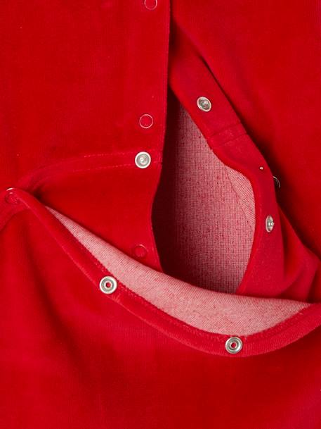 Pyjama bébé fille + bandeau coffret cadeau Noël rouge - vertbaudet enfant 