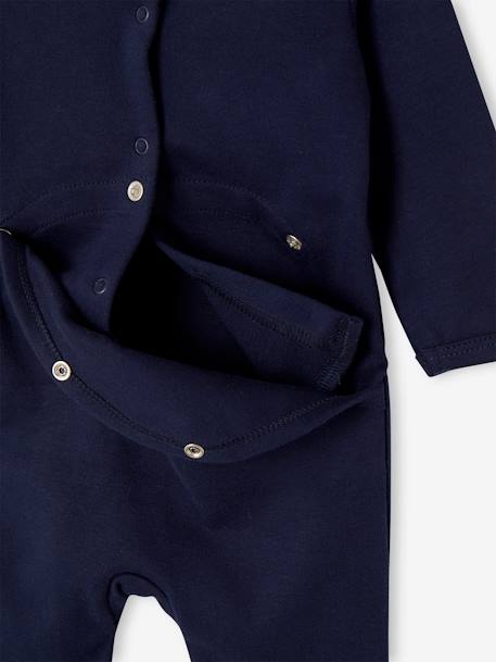 Pack of 2 'Hearts' Sleepsuits for Newborns navy blue - vertbaudet enfant 