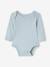 Pack of 3 Long Sleeve Bodysuits in Organic Cotton, with Cutaway Shoulders, for Babies blue - vertbaudet enfant 