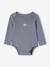 Pack of 3 Long Sleeve Bodysuits in Organic Cotton, with Cutaway Shoulders, for Babies blue - vertbaudet enfant 