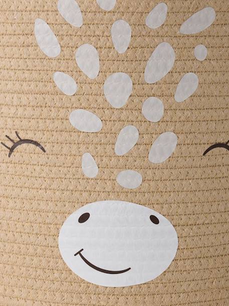 Storage Basket in Cotton Rope, Giraffe cinnamon - vertbaudet enfant 